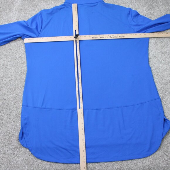 Veil Spark Sweatshirt Mens 2XL XXL Royal Blue 1/2 Zip Performance Athletic L/S - Picture 12 of 15